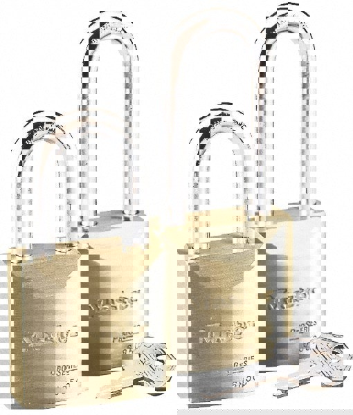 Padlock: Brass, Keyed Different, 1-31/32