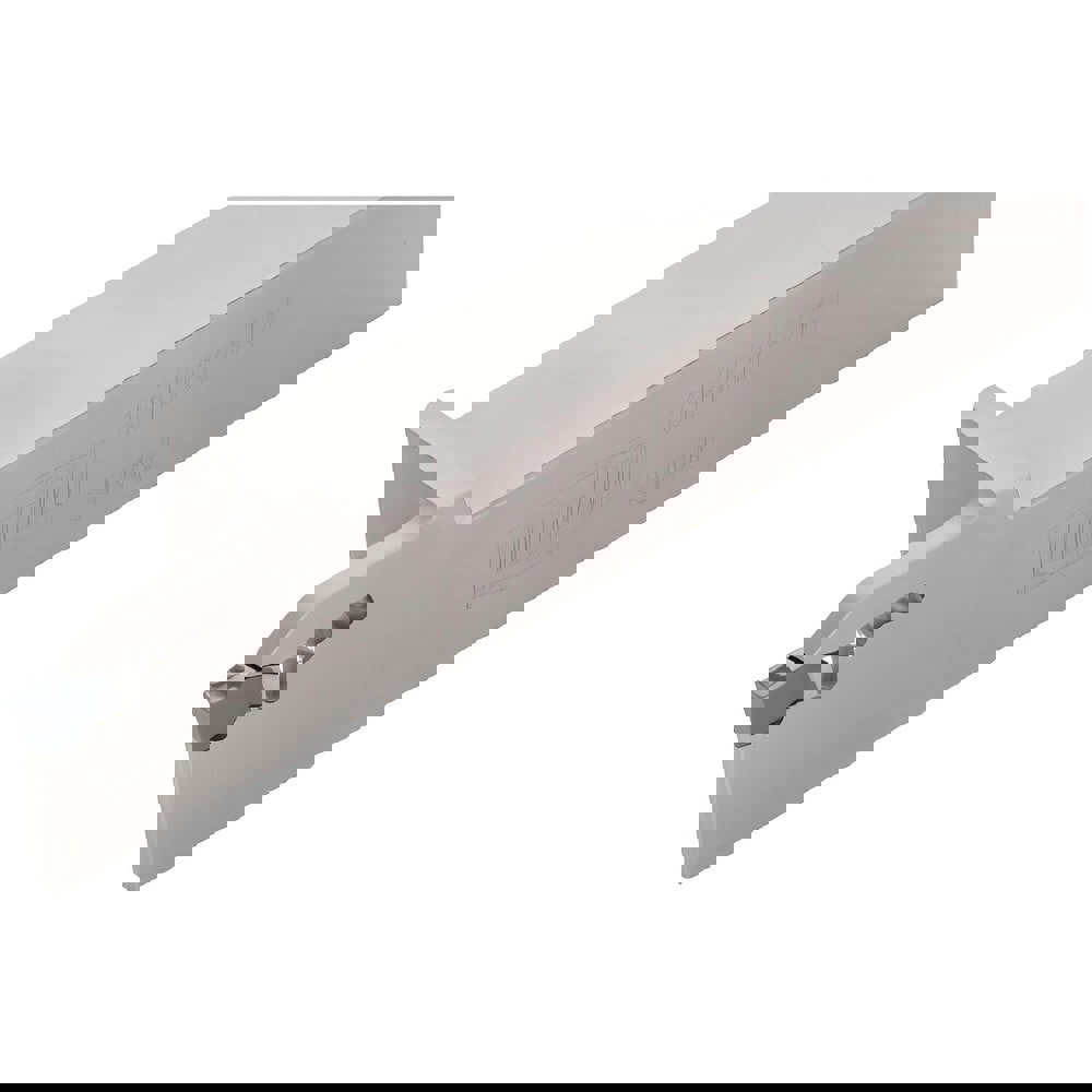 Indexable Grooving/Cut-Off Toolholders; Internal or External: External ; Hand of Holder: Left Hand ; Maximum Depth of Cut (mm): 26.00 ; Maximum Groove Width (Decimal Inch): 0.1370 ; Minimum Groove Width (Decimal Inch): 0.0980 ; Toolholder Style: QSEL