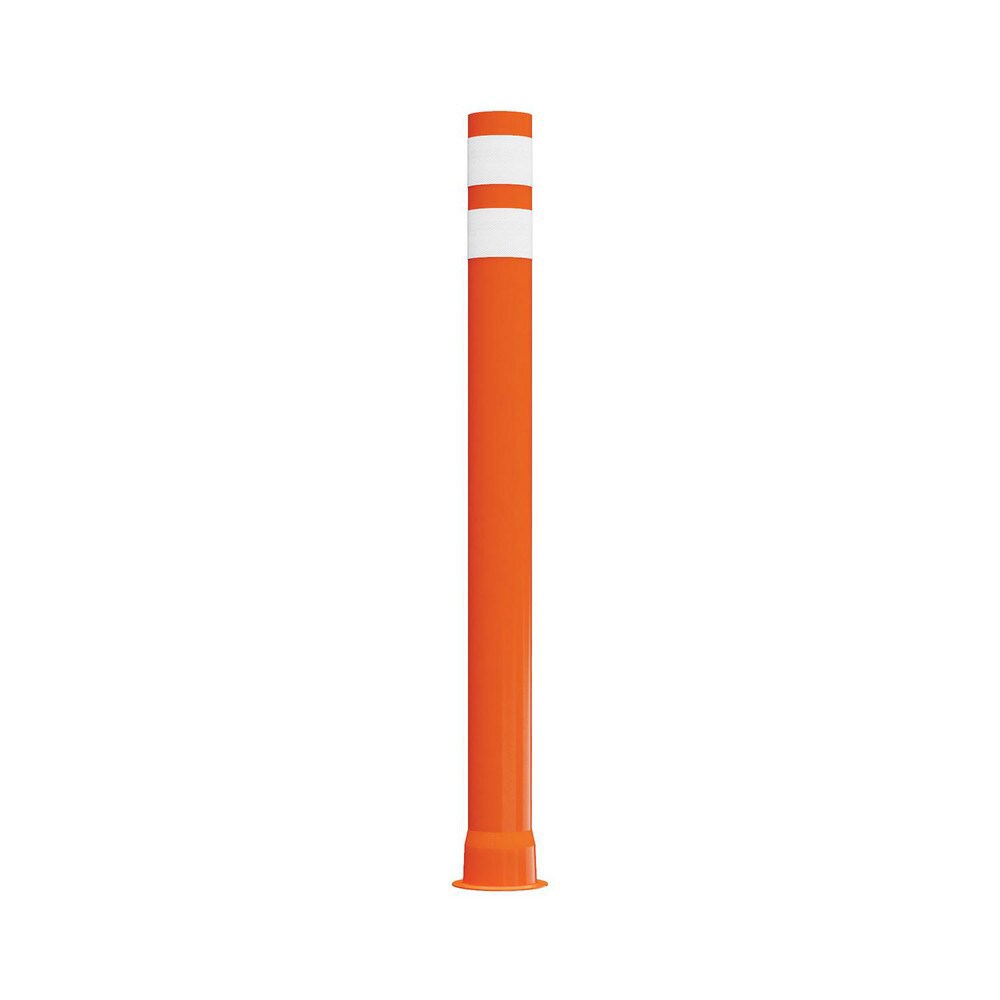 Traffic Barrels, Delineators & Posts; Reflective: Yes ; Base Needed: Yes ; Compliance: MASH Compliant; MUTCD Standards ; Collar Two Width (Inch): 3 ; Collar One Width (Inch): 3