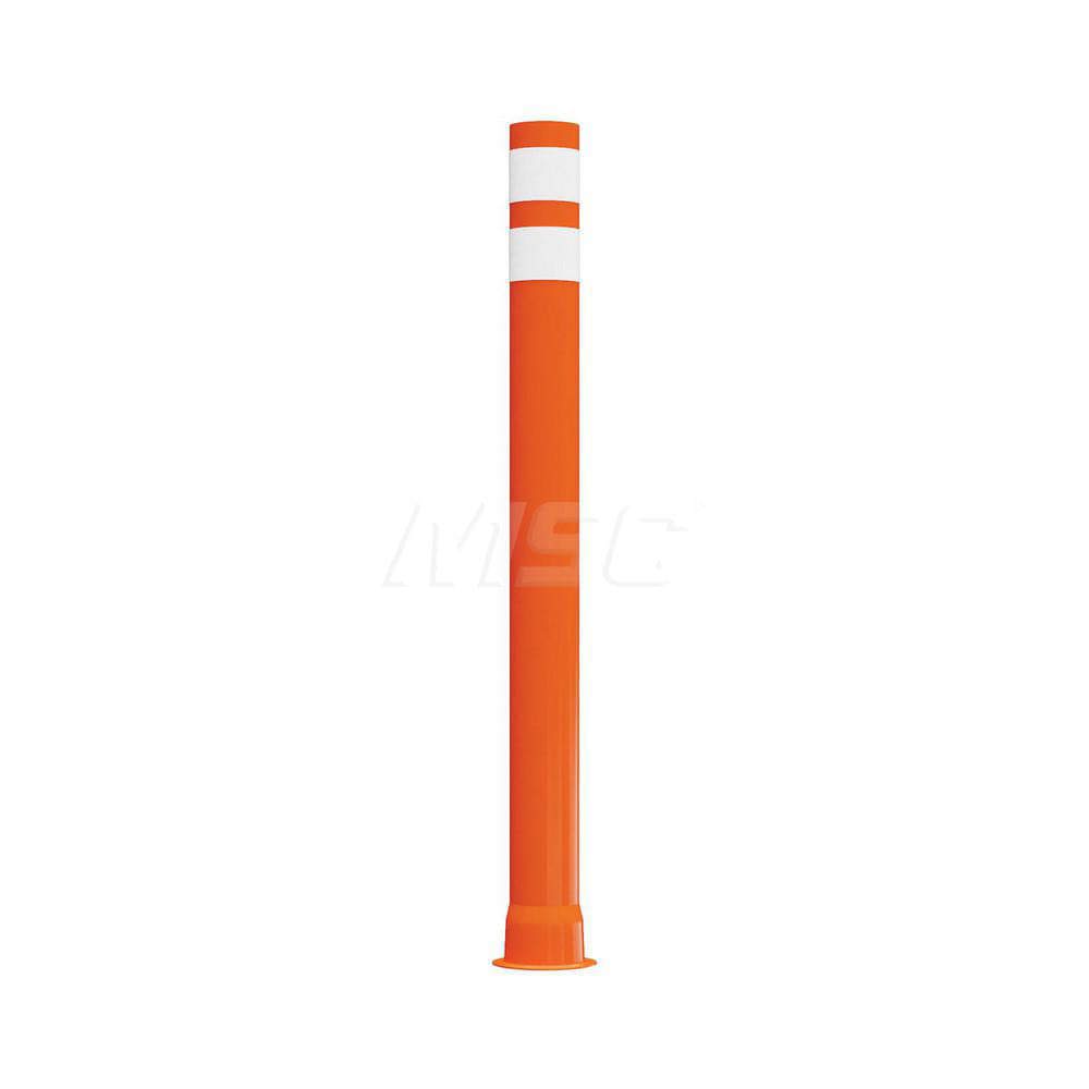 Traffic Barrels, Delineators & Posts; Reflective: Yes ; Base Needed: Yes ; Compliance: MASH Compliant; MUTCD Standards ; Collar Two Width (Inch): 3 ; Collar One Width (Inch): 3