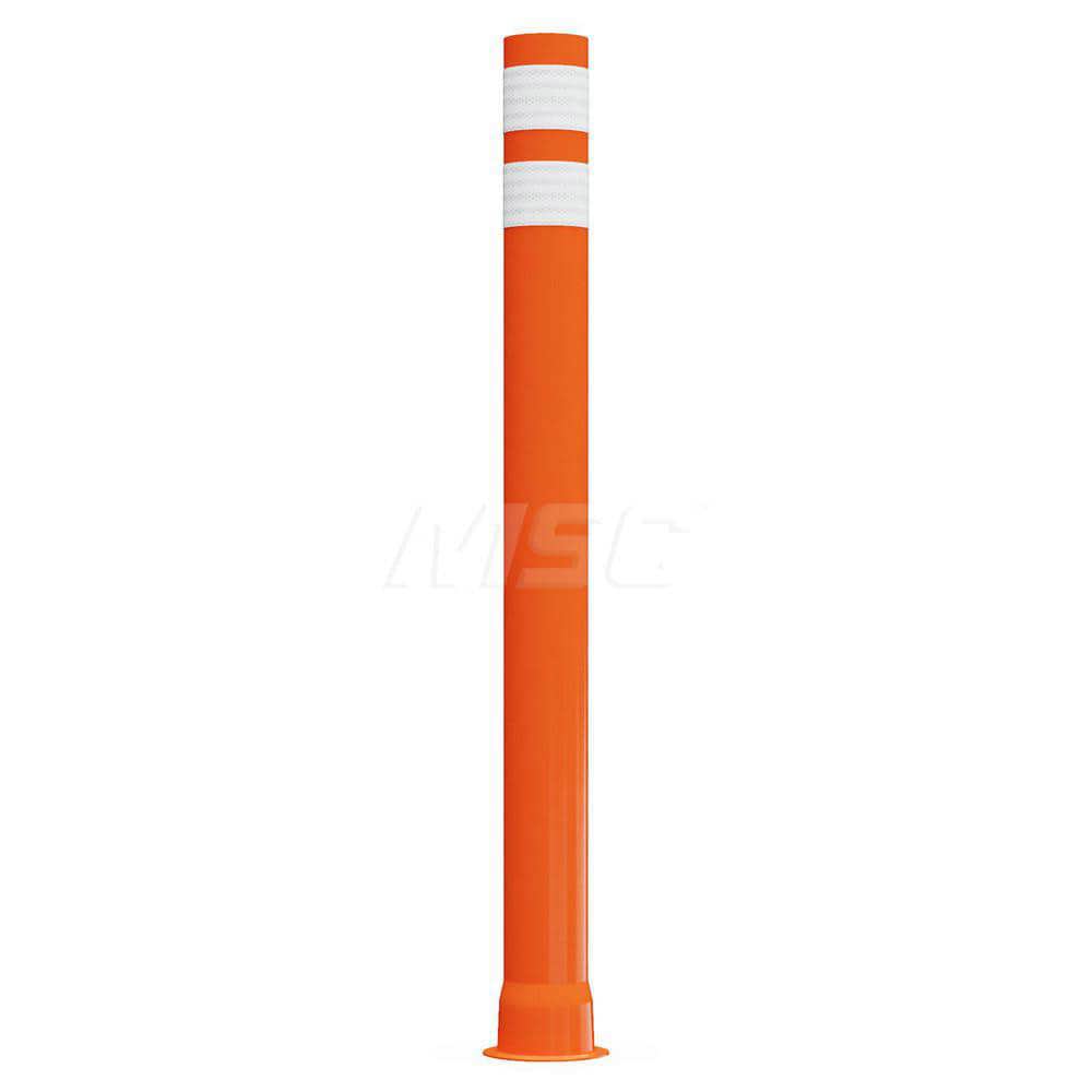 Traffic Barrels, Delineators & Posts; Reflective: Yes ; Base Needed: Yes ; Compliance: MASH Compliant; MUTCD Standards ; Collar Two Width (Inch): 3 ; Collar One Width (Inch): 3