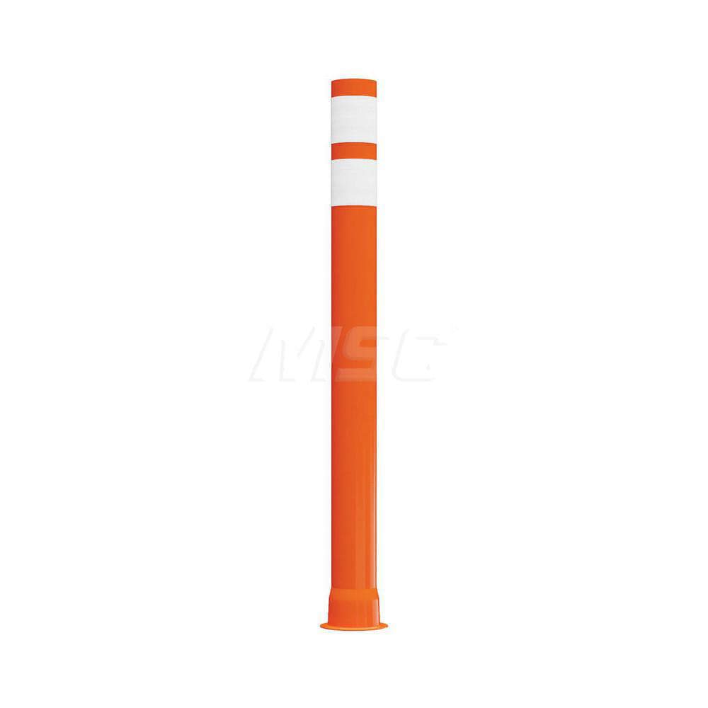 Traffic Barrels, Delineators & Posts; Reflective: Yes ; Base Needed: Yes ; Compliance: MASH Compliant; MUTCD Standards ; Collar Two Width (Inch): 4 ; Collar One Width (Inch): 4