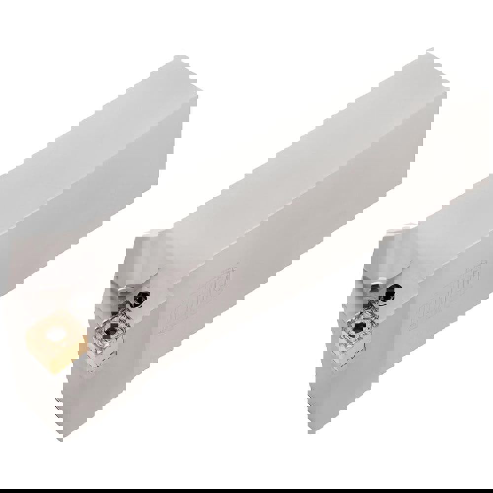 Indexable Turning Toolholders; Toolholder Style: PCLN ; Hand of Holder: Left Hand ; Lead Angle: 95.000 ; Insert Compatibility: CNMG332E ; Insert Holding Method: Lever ; Overall Length (Decimal Inch): 4.0000