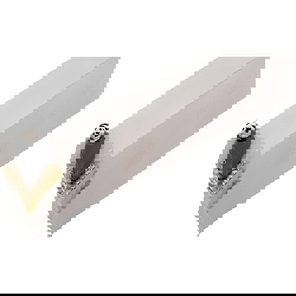 Indexable Turning Toolholders; Toolholder Style: ATXO ; Hand of Holder: Left Hand ; Lead Angle: 95.000 ; Insert Compatibility: 6C-TOMG250608M-TM ; Insert Holding Method: Clamp ; Overall Length (Decimal Inch): 7.0000