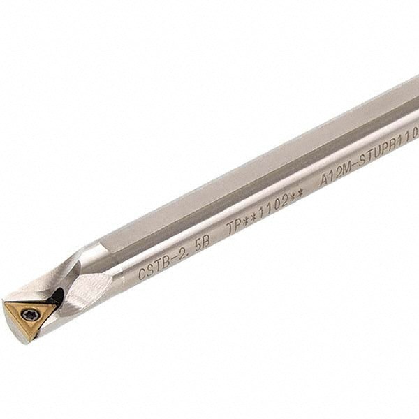 Indexable Boring Bar: E16R-STUPR1103-D180, 18 mm Min Bore Dia, Right Hand Cut, 16 mm Shank Dia, 95 &deg; Lead Angle, Solid Carbide