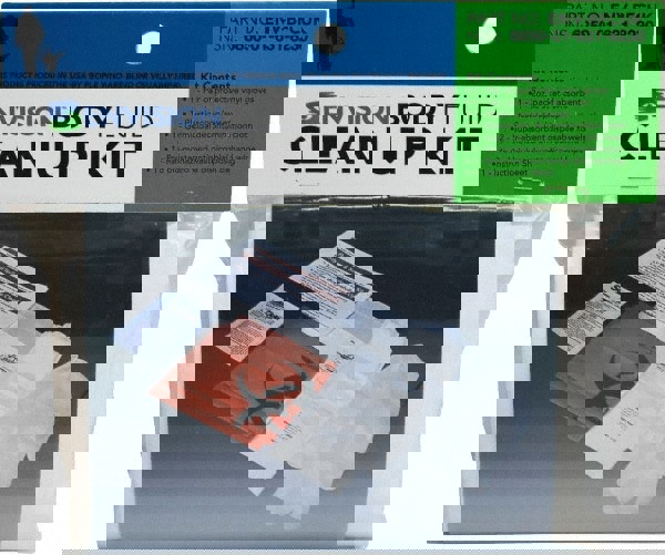 Body Fluid Clean-Up Kit: 9 Pc, for 1 Person