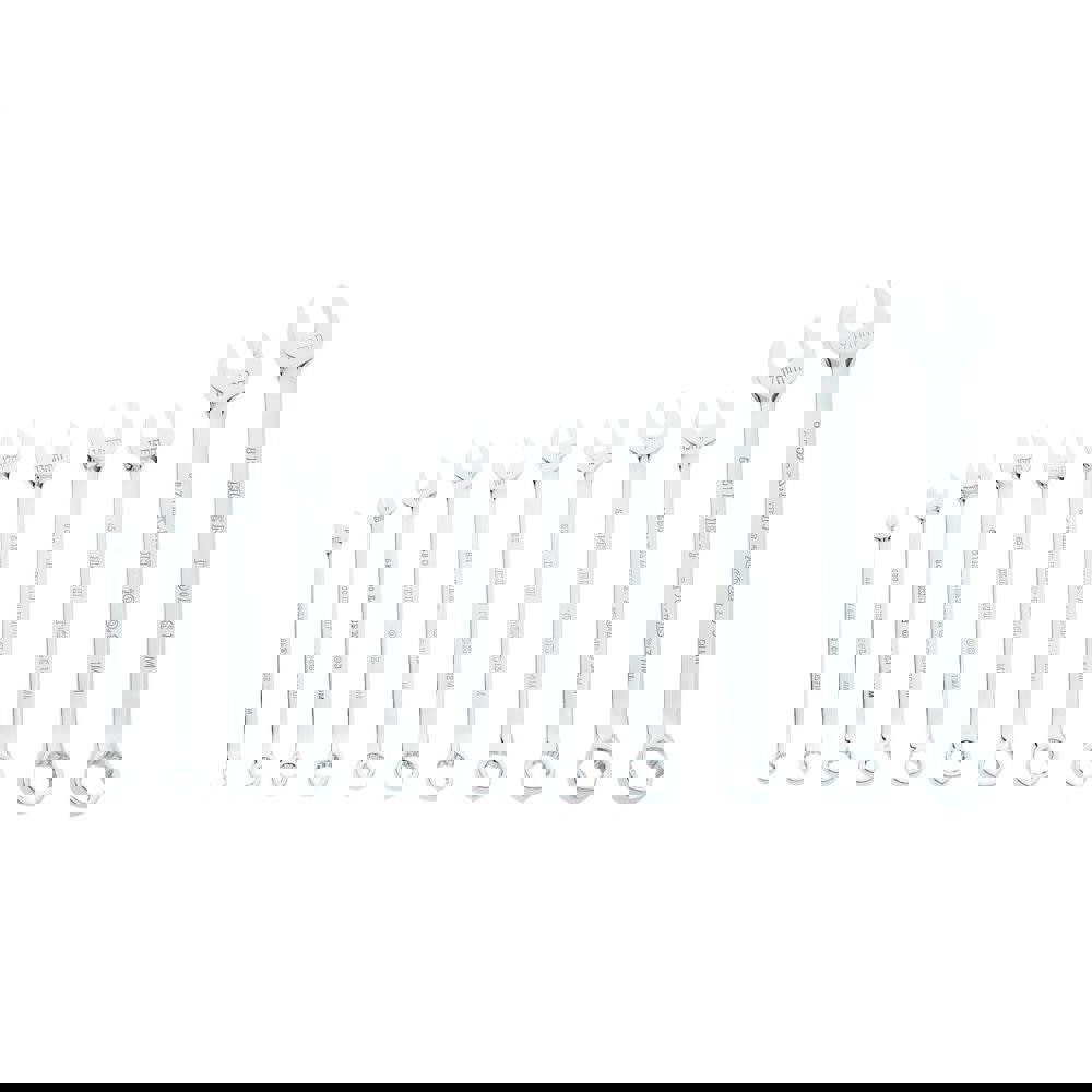 Combination Wrench Set: 11 Pc, Metric