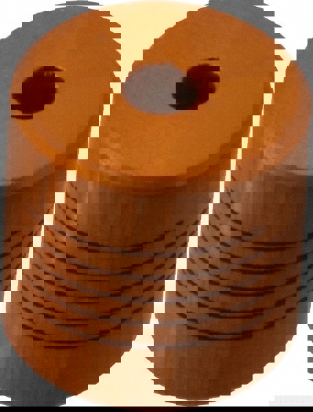 Flexible Screw Hub: Anodized Aluminum, 1/8