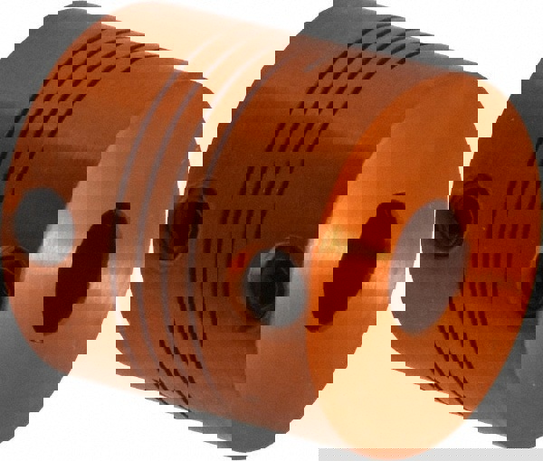 Flexible Screw Hub: Anodized Aluminum, 1/4