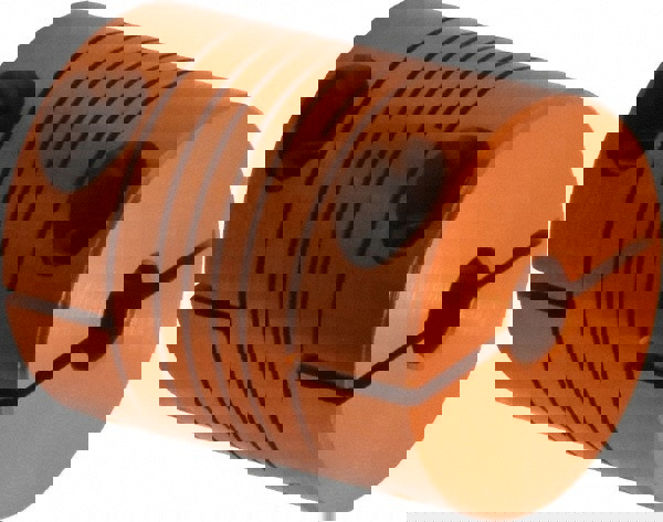 Flexible Clamp Hub: Anodized Aluminum, 3/16