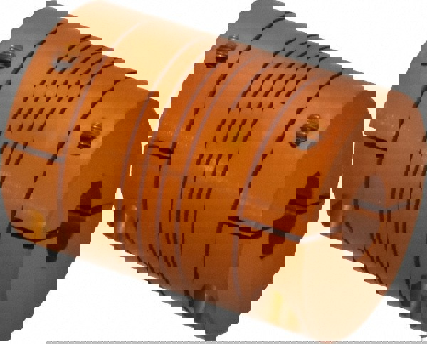 Flexible Clamp Hub: Anodized Aluminum, 3/8