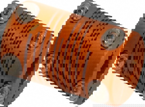 Flexible Clamp Hub: Anodized Aluminum, 1/4