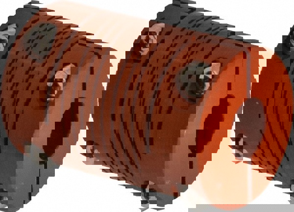 Flexible Clamp Hub: Anodized Aluminum, 3/8