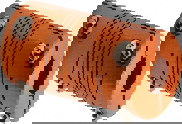 Flexible Clamp Hub: Anodized Aluminum, 3/8