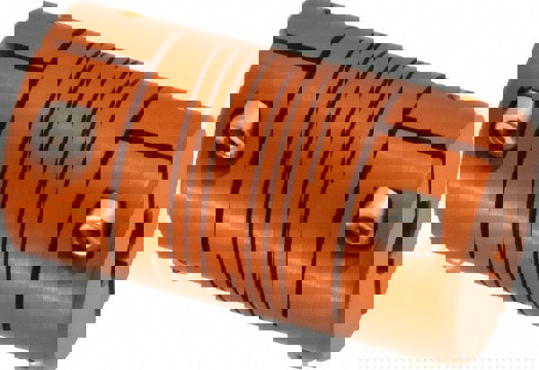 Flexible Clamp Hub: Anodized Aluminum, 3/8