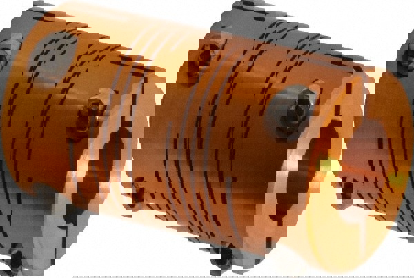 Flexible Clamp Hub: Anodized Aluminum, 3/8