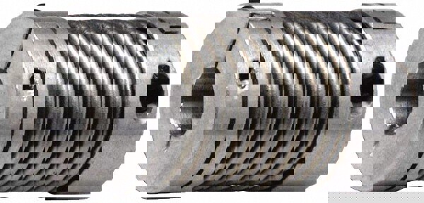 Flexible Bellows Clamp: Aluminum Hub with Stainless Steel Bellows, 3/8