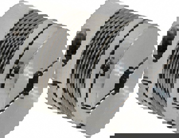 Flexible Bellows Clamp: Aluminum Hub with Stainless Steel Bellows, 5/16