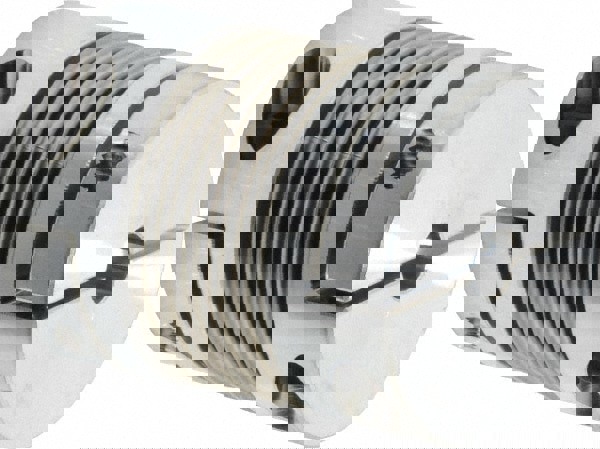 Flexible Bellows Clamp: Aluminum Hub with Stainless Steel Bellows, 1/4