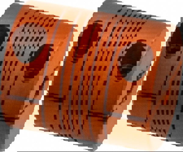 Flexible Clamp Hub: Anodized Aluminum, 1/8