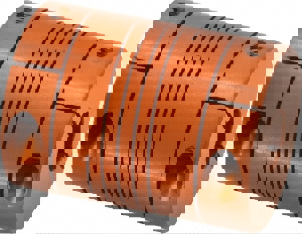 Flexible Clamp Hub: Anodized Aluminum, 3/8