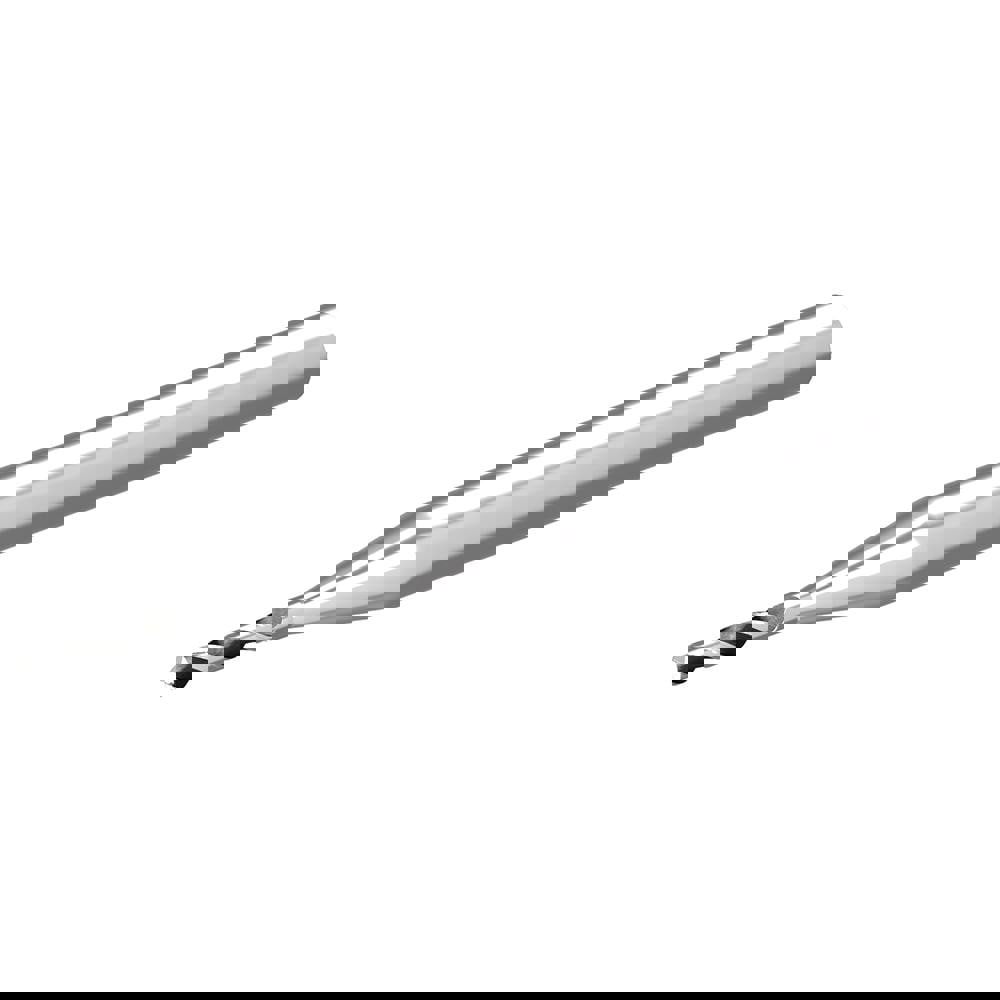 Square End Mill: 1.5 mm Dia, 6 mm LOC, 2 Flutes, Solid Carbide