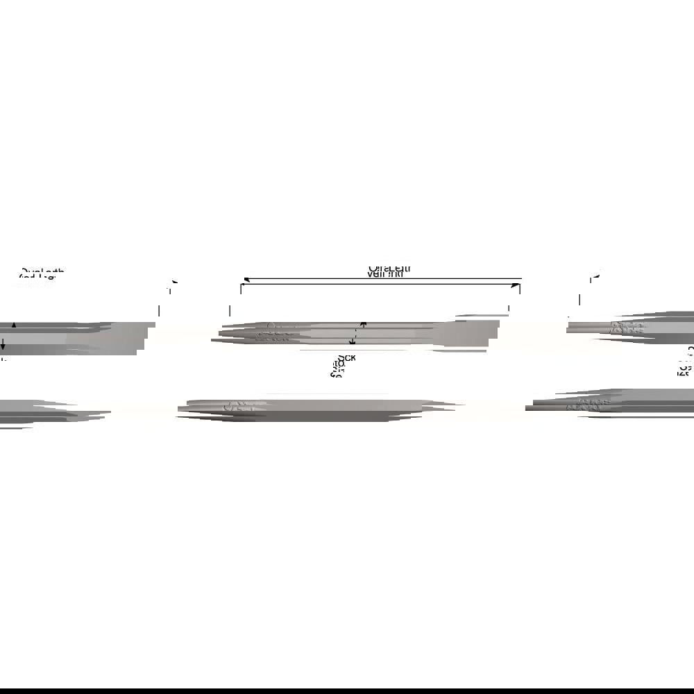 Pry Bars; Tool Type: Connecting Straight Fit Up Bar; End Angle: Straight; Bar Shape: Hex; Features: Other End with Chisel Point; One End Tapered; No Offset; Standards: Meet or Exceed O.E.M. Specifications; Overall Length (Inch): 24 in; Federal Spec: Meet