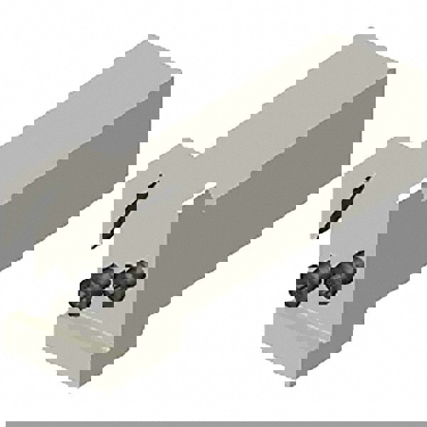 Indexable Grooving-Cutoff Toolholder: CHFVR20-U, Right Hand