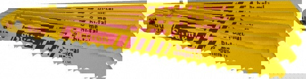 Jigsaw Blade: Bi-Metal, 8 TPI, 0.05