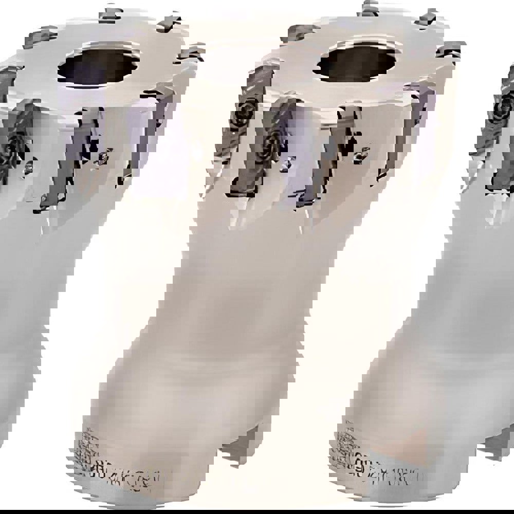 Indexable High-Feed Face Mills; Cutting Diameter (Inch): 2 ; Cutting Diameter (Decimal Inch): 2.0000 ; Minimum Cutting Diameter (Decimal Inch): 1.7180 ; Maximum Cutting Diameter (Decimal Inch): 2.0000 ; Maximum Depth of Cut (Decimal Inch): 0.0390