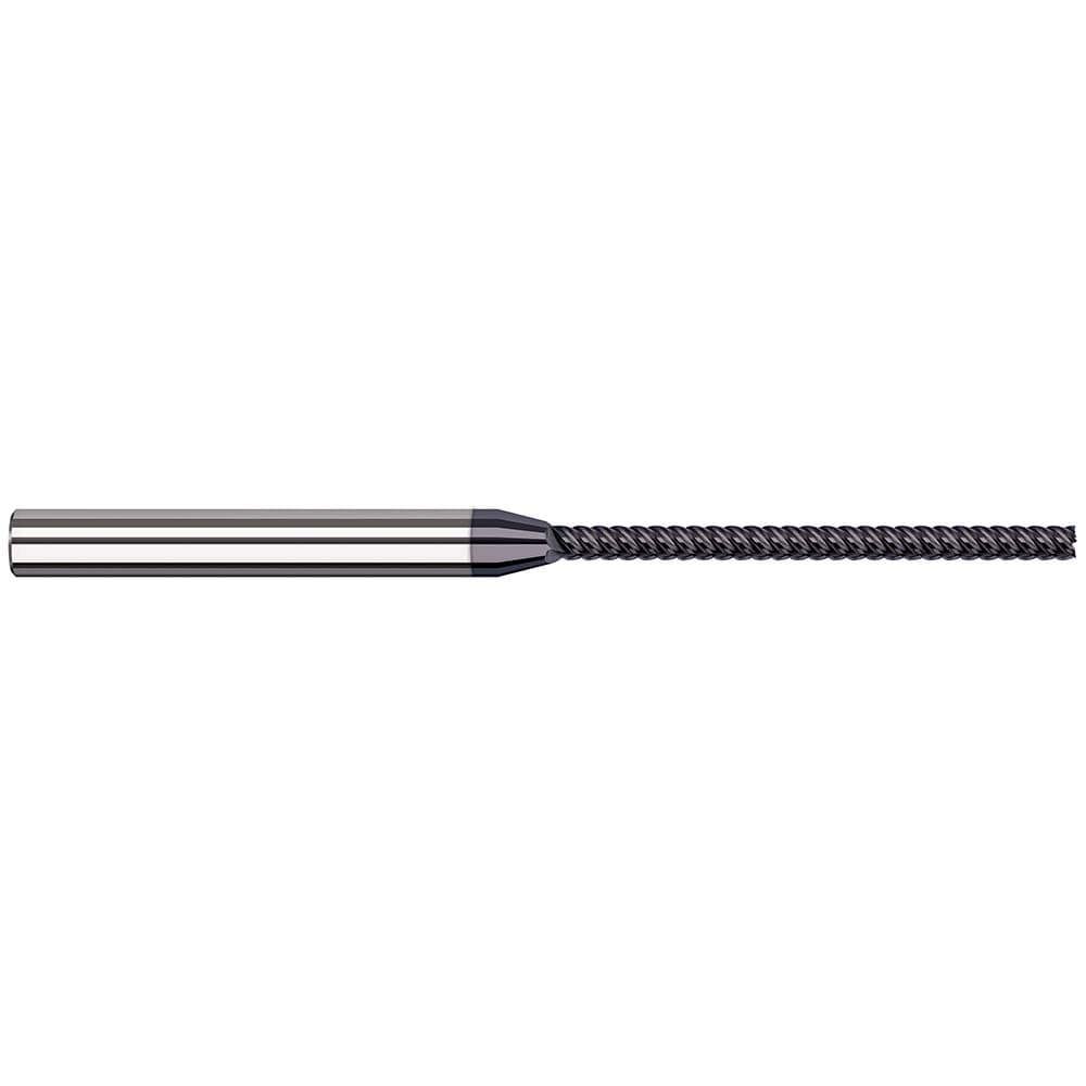 Square End Mill: 1/16'' Dia, 61/64'' LOC, 1/8'' Shank Dia, 2-1/2'' OAL, 7 Flutes, Solid Carbide