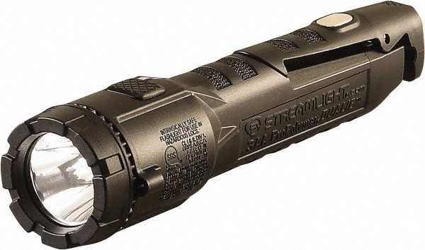 Handheld Flashlight: LED, 18 hr Max Run Time, AA Battery