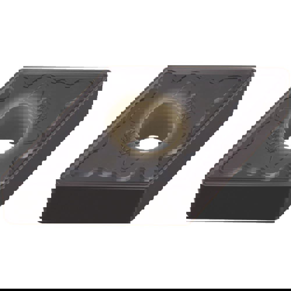 Turning Inserts; Relief Angle: 0.000 ; Insert Style: DNMG ; Corner Radius (mm): 0.80 ; Corner Radius (Inch): 1/32 ; Corner Radius (Decimal Inch): 0.0312 ; Included Angle: 55.00