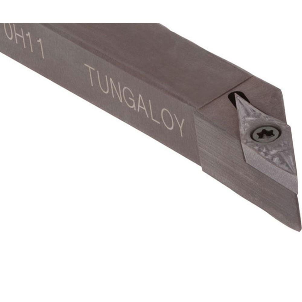 Indexable Turning Toolholders; Toolholder Style: SVJB ; Hand of Holder: Right Hand ; Lead Angle: 93.000 ; Insert Compatibility: VB..33. ; Insert Holding Method: Screw ; Shank Width (Inch): 1