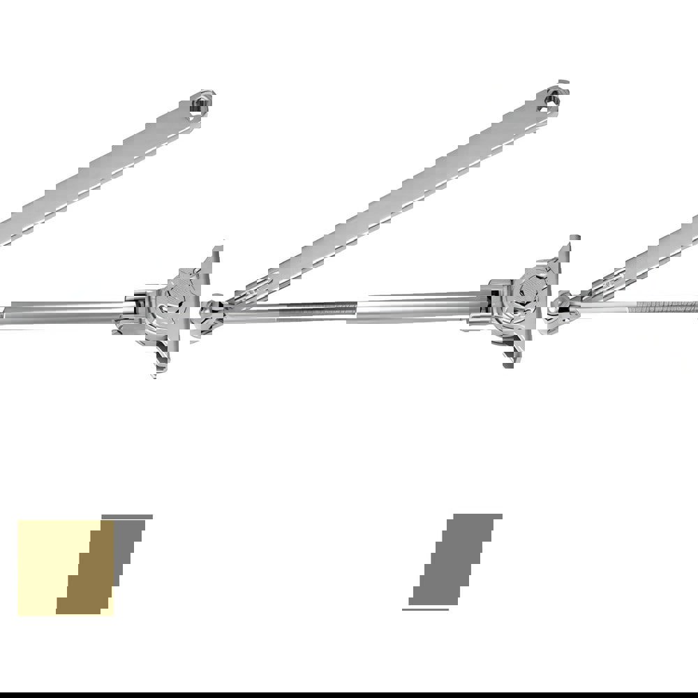 Door Closer Accessories; Accessory Type: Arm ; For Use With: DC6000 Series Door Closers ; Finish: Satin Brass ; Overall Length: 11.00