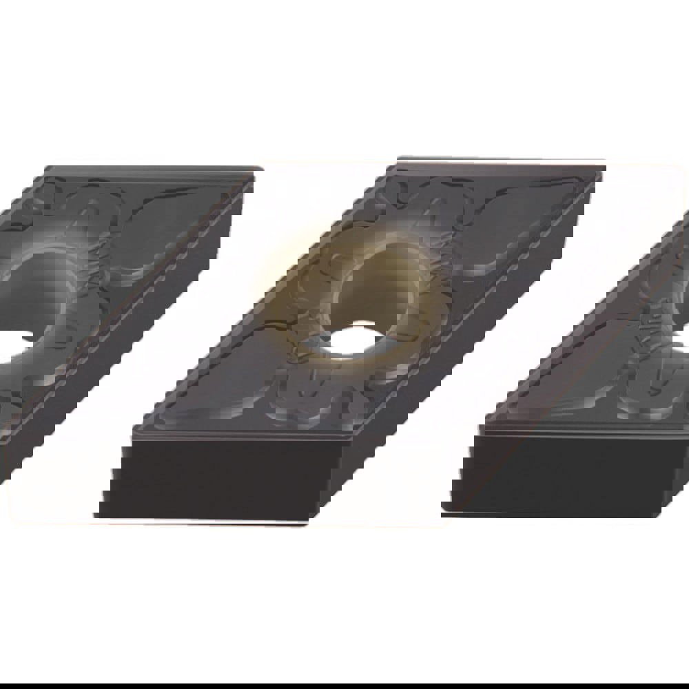 Turning Inserts; Relief Angle: 0.000 ; Insert Style: DNMG ; Corner Radius (mm): 0.40 ; Corner Radius (Inch): 1/64 ; Corner Radius (Decimal Inch): 0.0156 ; Included Angle: 55.00
