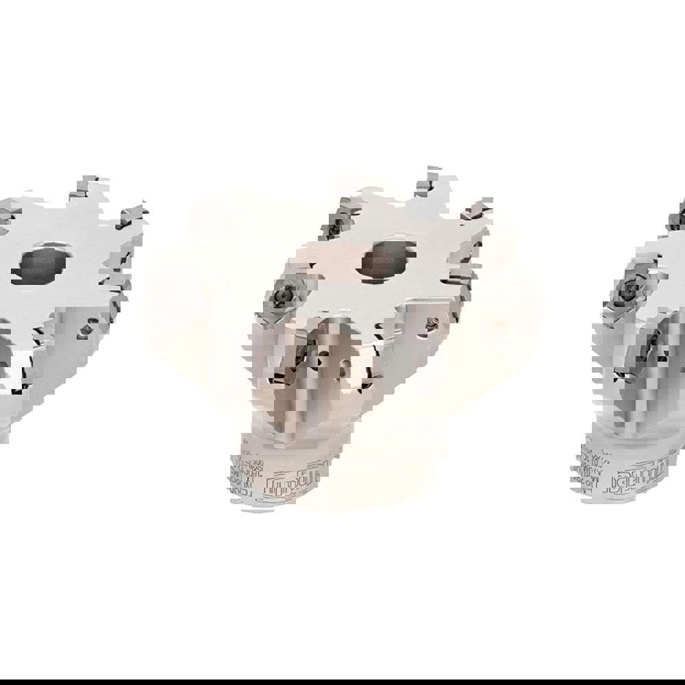 Indexable Chamfer & Angle Face Mills; Minimum Cutting Diameter (mm): 315.00; Maximum Cutting Diameter (mm): 320.73; Maximum Depth of Cut (mm): 6.40; Arbor Hole Diameter (mm): 47.63; Lead Angle: 70; Compatible Insert Size Code: PNMU0905GNEN-MJ; Cutter Styl