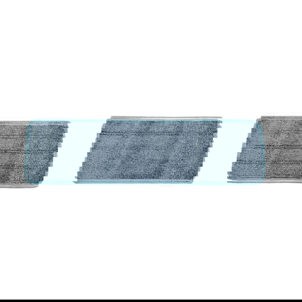 Wet Mop Pad: Quick Change, Blue Mop, Microfiber