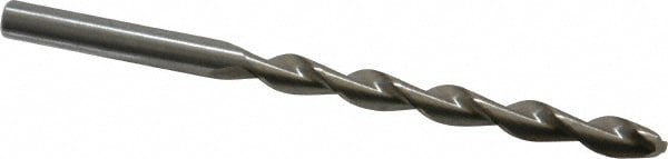 Jobber Length Drill Bit: Letter F (0.2570) Dia, 135 deg, HSS