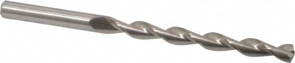 Jobber Length Drill Bit: Letter G (0.2610) Dia, 135 deg, HSS