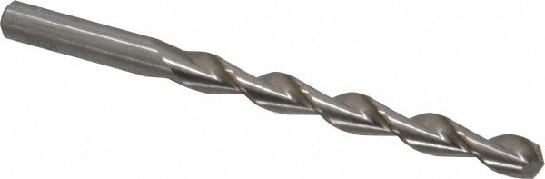 Jobber Length Drill Bit: Letter R (0.3390) Dia, 135 deg, HSS