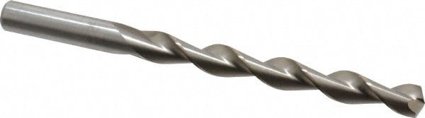Jobber Length Drill Bit: Letter W (0.3860) Dia, 135 deg, HSS