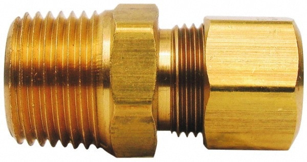 Compression Tube Connector: 3/8