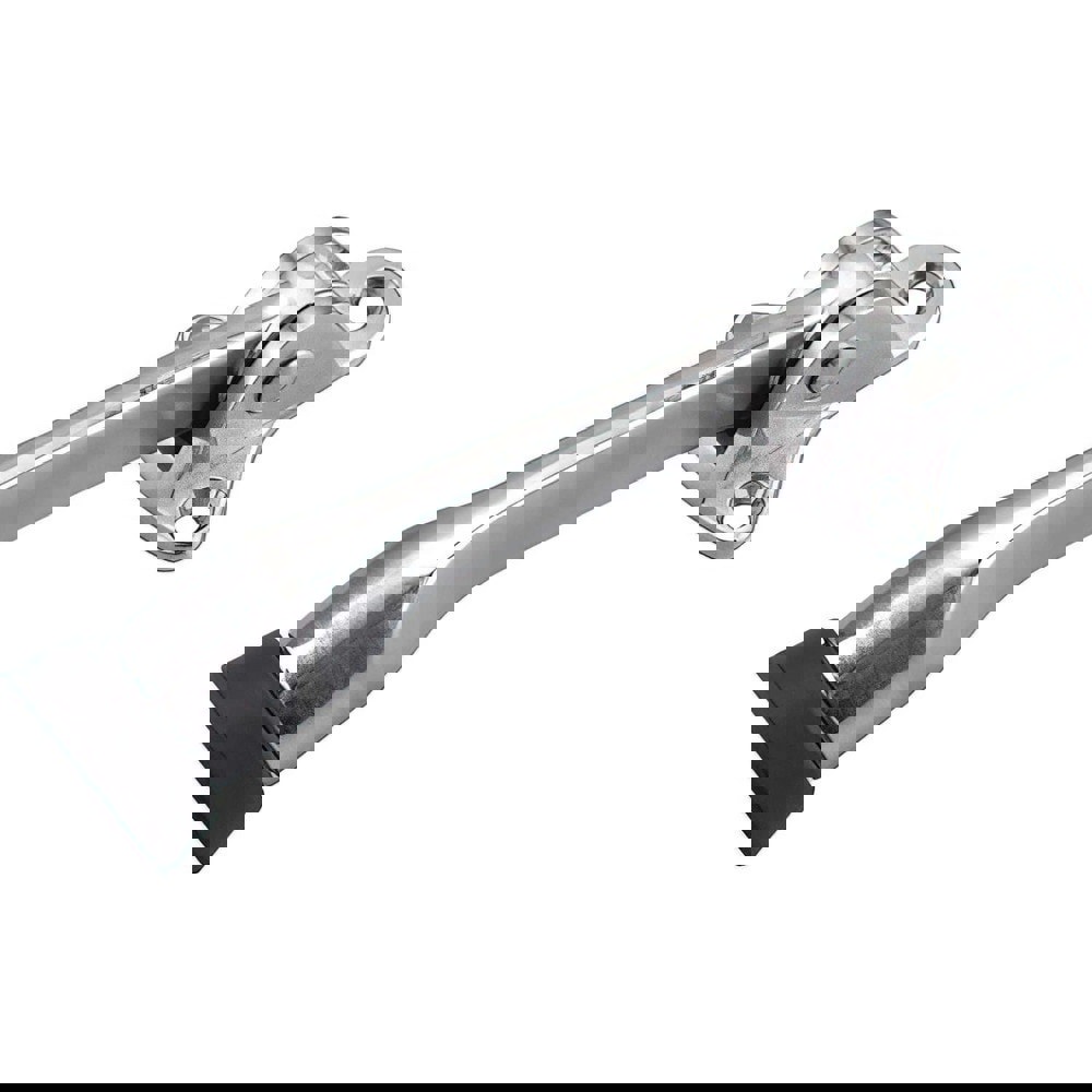 Stops; Type: Kickdown Door Stop ; Finish/Coating: Brushed Chrome ; Stop Material: Metal ; Mount Type: Screw