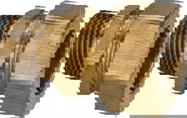 Compression Tube Connector: 1/2-14