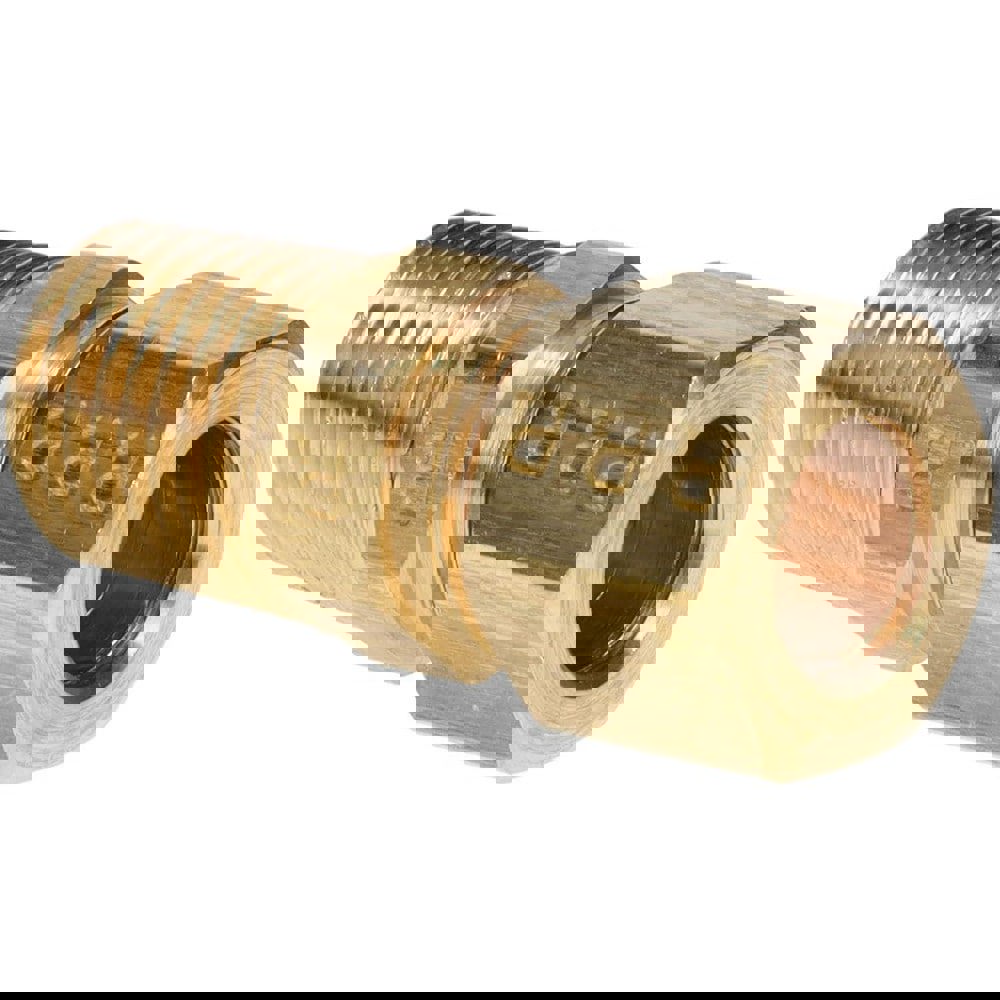 Compression Tube Connector: 1/4-18