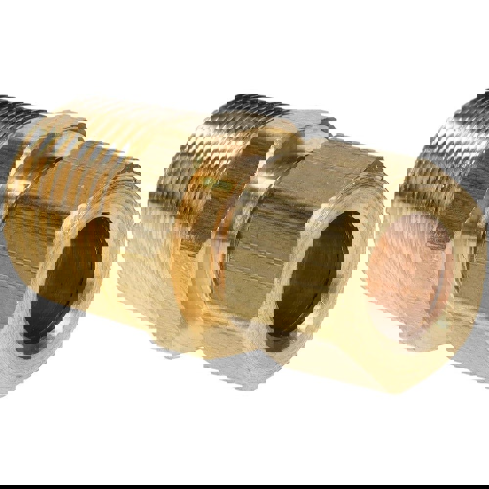 Compression Tube Connector: 3/8-18