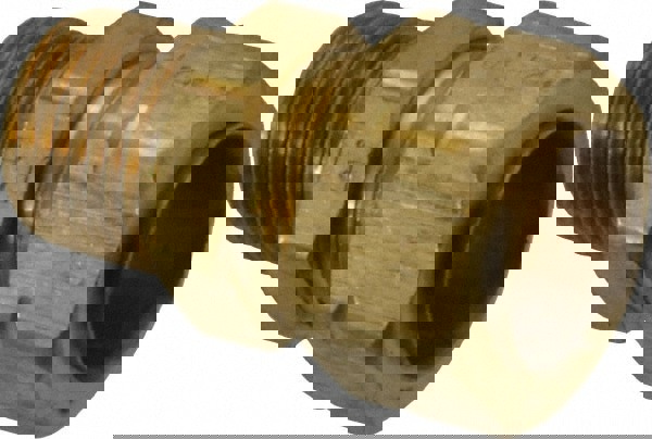 Compression Tube Connector: 3/8-18