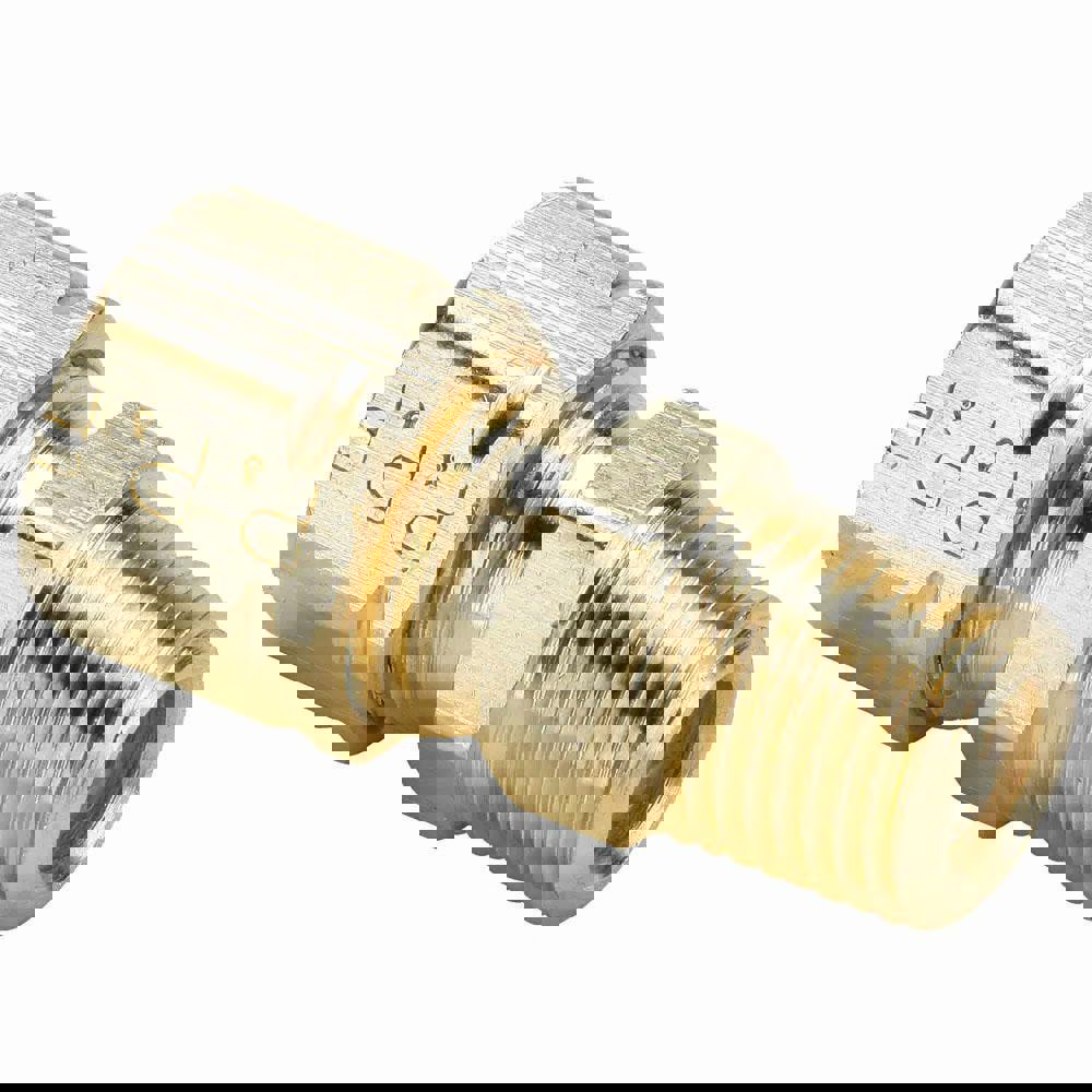Compression Tube Connector: 3/8-18