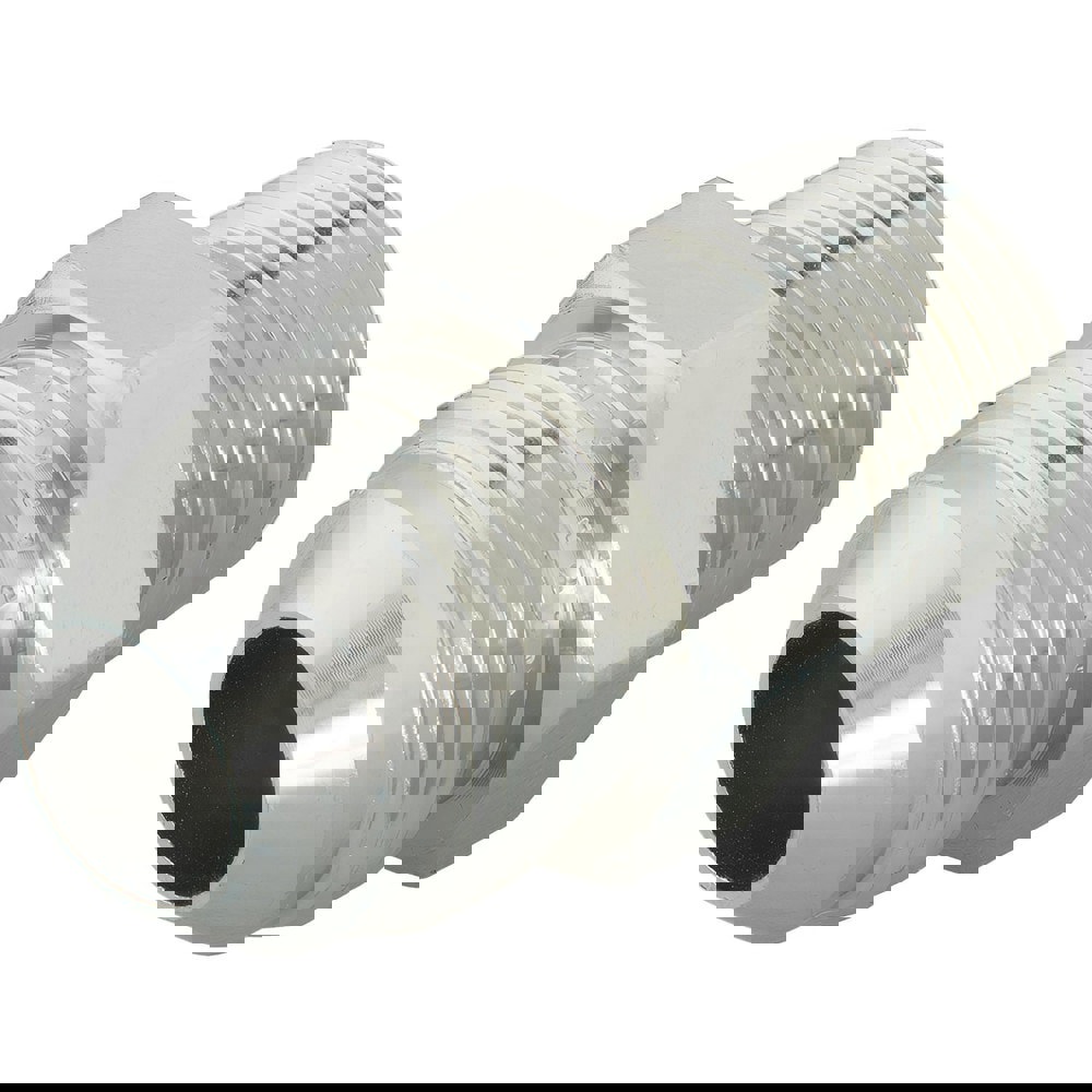 Steel Flared Tube Connector: 3/8